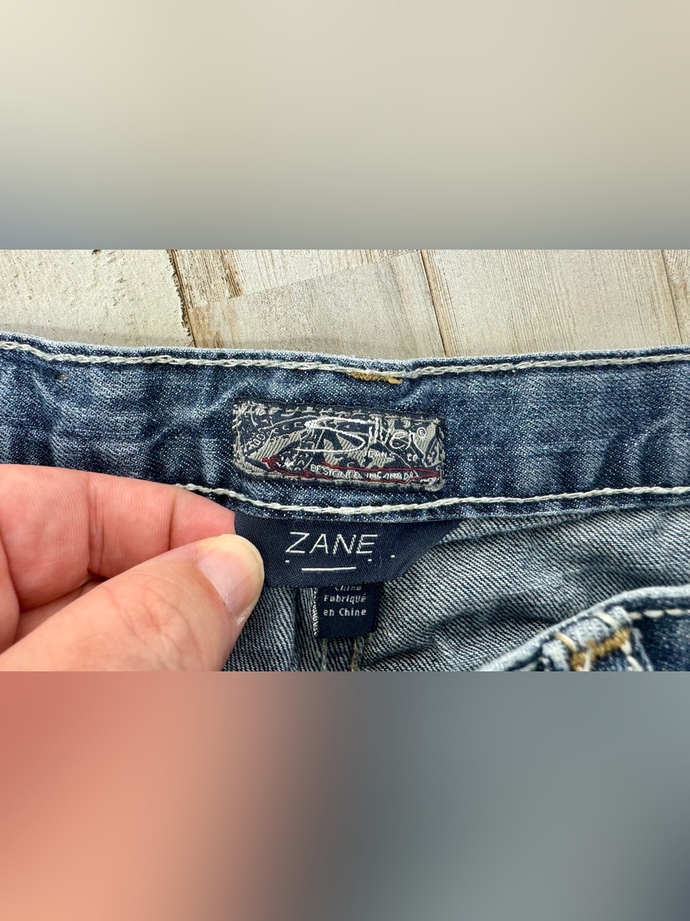Silver Jeans Womens 14 (29x29) Zane Straight Fit Mid Rise Dark Wash Denim - Picture 4 of 13